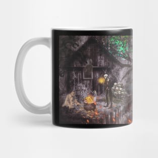 GHOST SKELETON ART PRINTS Mug